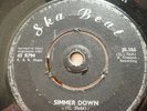 BOB MARLEY & THE WAILERS SIMMER DOWN / I DON'T NEED YOUR LOVE COXSONE SKA BEAT ?
