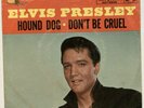 Elvis Presley Gold Standard Hound Dog/Don't be Cruel white label PROMO 447-0608