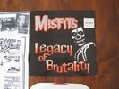 ++++ MISFITS - legacy of brutality - RED w/black swirls - MINT - 500 - Plan 9