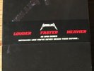 metallica louder faster heavier 45 RPM series - 180 gram vinyl 4 LP set - sealed