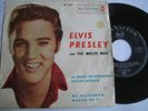 ELVIS PRESLEY &  MELLO MEN  - ONE BROKEN HEART TOP RARE SPAIN 1963 P/S 45 LOOK