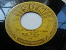 Original Elvis Sun 45 push marks 217 Baby Let's Play House I'm Left Right Gone