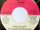 rare Modern Soul 45 EDWARDS GENERATION on TIGHT Hear
