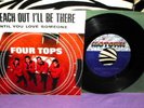 FOUR TOPS Reach Out I'll Be There 45 Motown NM- w/Picture Sleeve Sharp
