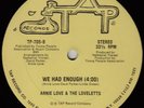 ARNIE LOVE We Had Enough TAP  DISCO FUNK 12