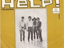BEATLES - HELP  ORANGE SLEEVE  RARE  DUTCH RELEASE  PS 7/ 45 EXCELLENT 