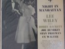Lee Wiley-Night in Manhattan-Bobby Hackett,Joe Bushkin, Stan Freeman-mint record