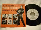 Elvis Presley EP Perfect for Parties EPA-4325 Cover and 45. PROMO WLP RCA US EP