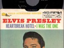ELVIS PRESLEY Heartbreak Hotel US RCA 447-0605 GOLD STANDARD PICTURE SLEEVE 45