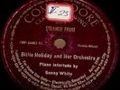 BILLIE HOLIDAY-STRANGE FRUIT,NEGRO LYNCHINGS,DEEP SOUTH  COMMODORE  78