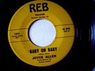JOYCE ALLEN 'BABY OH BABY' JIMMY DAVIS ORIGINAL USA REB HOT La ROCKABILLY LISTEN