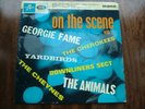 ON THE SCENE - Yardbirds, G.Fame, Downliners Sect, Animals -1965 Vinyl 7 inch EP