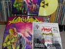 TOXIC HOLOCAUST hell on earth LP color vinyl w/ poster MIDNIGHT sodom HELLHAMMER