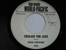 GENE HOWARD - RARE POPCORN NORTHERN - CRUSADE FOR LOVE - DJ PROMO
