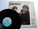 U2 - OCTOBER  - VERY RARE ZIMBABWE LP  EX Condition