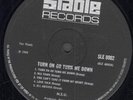 NSU turn on or turn me down LP 9 trk disc only but has warp no slv matrix a2/b2