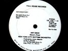 NEW YORK CITY RHYTHM ORCHESTRA 12in  WLP DISCO;PROMOFUNK SOUL;