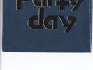 PARTY DAY 'ROW THE BOAT ASHORE' CLOTH SLEEVE COLD WAVE 1983