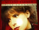 MYLENE FARMER RARE MAXI 45T PLUS GRANDIR DE 1985 EN TRES BON ETAT