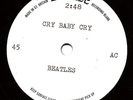 RARE 1960s DEMO Rock 45 Acetate - THE BEATLES  