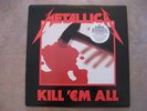 Metallica- Kill 'Em All  Canadian Promo LP
