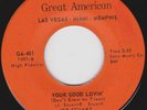 NORTHERN SOUL  45 RPM - JEB STUART on GREAT AMERICAN RECORDS