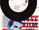 RARE ROCKABILLY 45 & P/S TONY WILDE  JOHN HENRY on GARDENA # 107