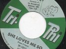 Harvey - She Love Me So - Original Press Tri - Phi 7 Inch