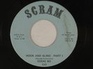 EDDIE BO funk 45 HOOK AND SLING/PT 2 SCRAM M-