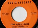 rare Soul 45 CHUCK MITCHELL on BUDIX Hear