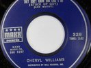 rare Soul 45 CHERYL WILLIAMS on MAXX Hear