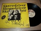 SKREWDRIVER LP ALL SKREWED UP MONSTER RARE ORIGINAL ENGLAND PUNK 1977