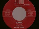 Killer Guitar Instrumental KING ROCK/KNIGHTS Scandal/Boss Pt 2 ZOOM 005 45 Vynl