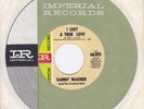 DANNY WAGNER promo LOST TRUE LOVE imperial 45