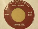Rare Chicano Soul 45 The Royal Chessmen on CUSTOM FIDELITY RARE