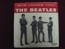 THE BEATLES   RARE  SWAN  PICTURE  SLEEVE  AND 45  ORIGINAL