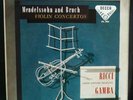 SXL2006  RICCI BRUCH MENDELSSOHN RARE DECCA WBg ED1 EX