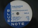 Thelonious Monk Sextet Blue Note 78 RPM
