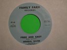 MINERAL WATER : Free and Easy (Family Farm) NW Psych Rural Rock Fuzz 45 LISTEN