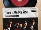 ROLLING STONES: TIME IS ON MY SIDE / CONGRATULATIONS;  ORIGINAL 7´er VON 1964