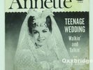 Annette Funicello TEENAGE WEDDING Disney ORIGINAL 45 w/PS BUENA VISTA F-414 RARE