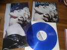 Madonna's True Blue US Blue Vinyl LP with poster 1986 Fab Cond