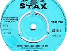 LINDA LYNDELL - BRING YOUR LOVE BACK TO ME, UK STAX '68