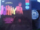 JOHNNY HALLYDAY 33 TOURS FONTANA L'IDOLE DES JEUNES + STIKERS PRIX LABEL BLEU
