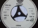 LEGEND   LIFE    UK VERTIGO
