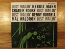 JUST WAILIN'  W/ MANN-ROUSE-BURRELL-WALDRON NEW JAZZ 8211 RVG  ORIGINAL NM PROMO
