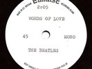 RARE 1960s Early Rock 45 Acetate  THE BEATLES  