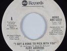 70's Soul 45 RUBY ANDREWS I Got A Bone To Pick With You ABC HEAR