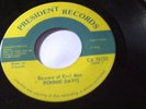 RONNIE DAVIS -BEWARE OF EVEIL MEN RARE  ROOTS SHAKA KILLER PRESIDENT 45
