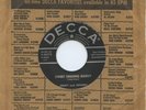 Rare Rockabilly / Country 45- Jimmy And Johnny - Sweet Singing Daddy- Decca - M-